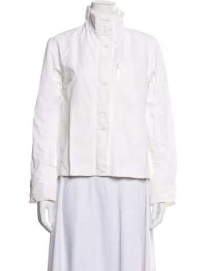 Pre-owned Jil Sander Jacket In White