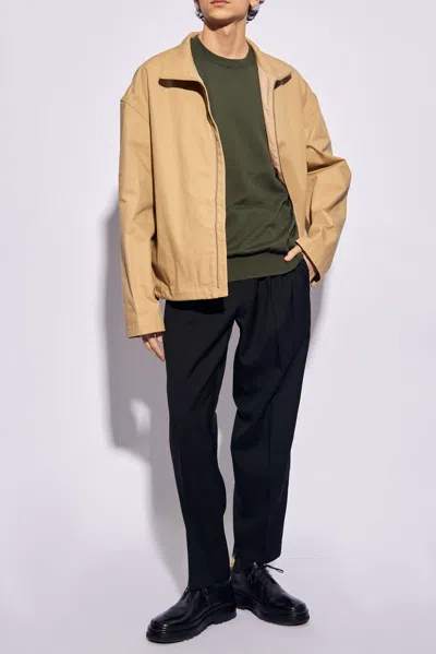 Jil Sander+ Jacket With Logo In Beige