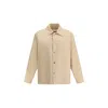 Jil Sander Monogrammed Jacket With Refined Look In Beige