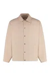 Jil Sander Monogrammed Jacket With Refined Look In Pink