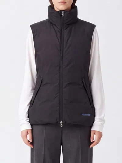 Jil Sander Jacket Woman In Black