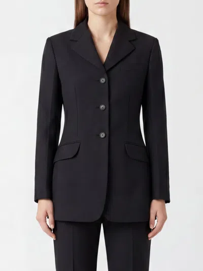 Jil Sander Jacket Woman In Black