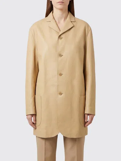 Jil Sander Jacket Woman In Gold