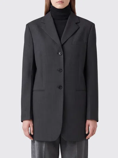 Jil Sander Jacket Woman Color Grey In Gray