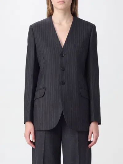 Jil Sander Jacket Woman Color Navy In Blue