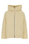 Jil Sander Padded Down Jacket Featuring Hood In Multi