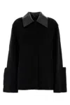 Jil Sander Black Wool Jacket In Black