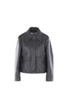 Jil Sander Long-sleeved Casual Jacket In Black