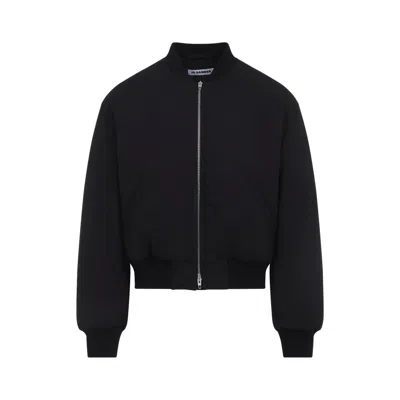 Jil Sander Jacket Men Color Black In Animal Print