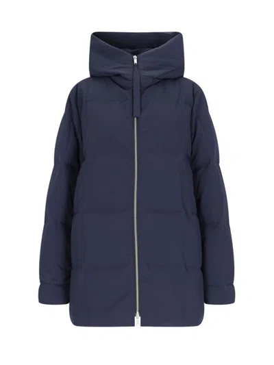 Jil Sander Padded Down Jacket In Multicolor