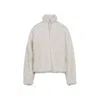 Jil Sander Zip Up 173 Gd Ivory Cotton Jacket In White