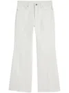Jil Sander Flared Jeans In Beige