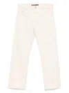 Jil Sander Denim Jeans In Cotton In Beige