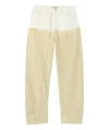 Jil Sander 69 Aw 20 Treated Trousers Almond In Beige