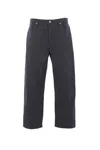 Jil Sander Jeans With Belt Loops In Blue
