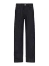 Jil Sander Denim Jeans With Back Pocket And Belt Loops
