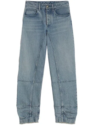 JIL SANDER JIL SANDER BLUE COTTON DENIM JEANS