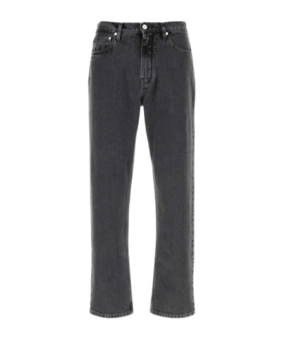 Jil Sander Jeans With Belt Loops In Black