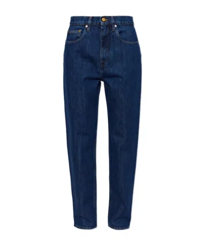Jil Sander Jeans With Belt Loops In Blue