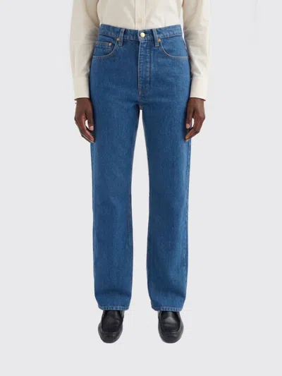 Jil Sander Jeans Woman  In Blue
