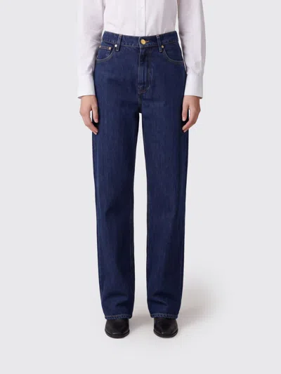 Jil Sander Jeans Woman Color Denim In Blue
