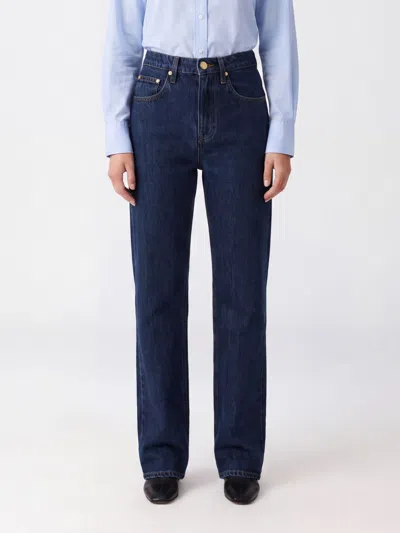 Jil Sander Jeans Woman In Blue