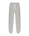 Jil Sander Cotton Joggers With Back Pocket And Elastic Waistband In Gray