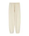 Jil Sander Jersey Drawstring-waist Sweatpants In White