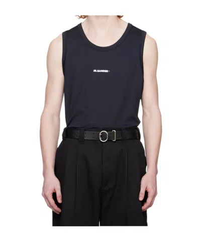JIL SANDER JIL SANDER CREWNECK JERSEY PERFORMANCE TANK TOP