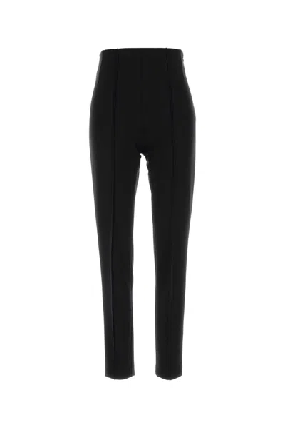 Jil Sander Jersey Stretch T-shirt Pants For Women In Black