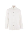 Jil Sander Coats In White