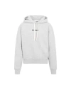 Jil Sander Hoodie With Logo Print In Grey