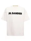 Jil Sander Crewneck Short Sleeves T-shirt In White