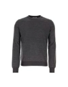 Jil Sander Crew-neck Virgin Wool Jumper In Grey