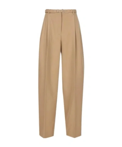 JIL SANDER JILL SANDER HIGH-WAISTED BELTED TROUSERS