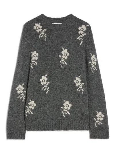 Jil Sander Jumper Sweather In Gray