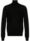Jil Sander Jumper Turtle Neck Long Sleeves In Black