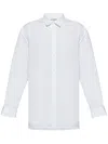 Jil Sander Jw-initials Anchor Logo Shirt In White