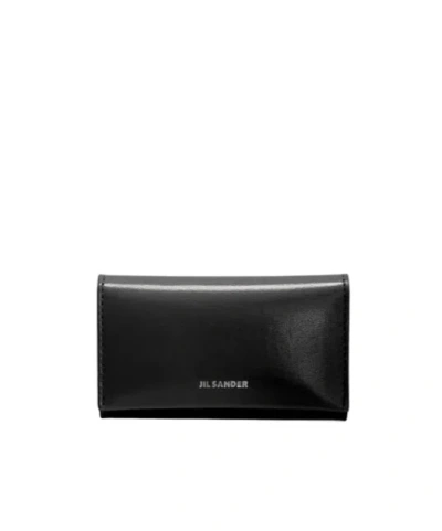 Jil Sander Key Pouch In Black