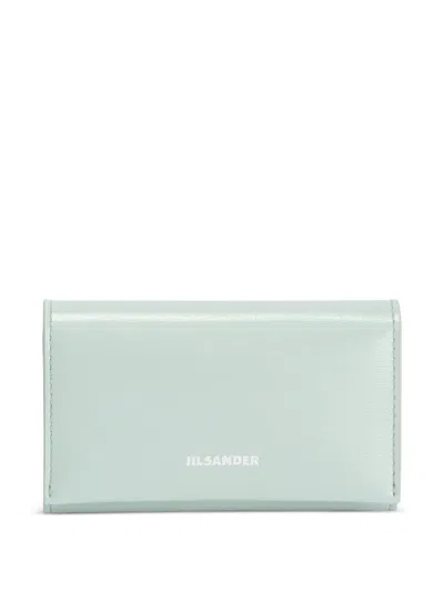 Jil Sander Key Pouch In Green