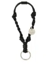 Jil Sander Knot-detail Leather Keyring