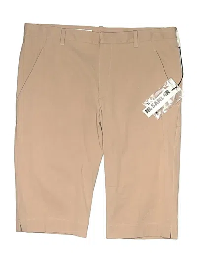 Pre-owned Jil Sander Khaki Shorts In Brown