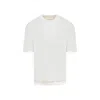 Jil Sander Crewneck Short-sleeved T-shirt In Grey