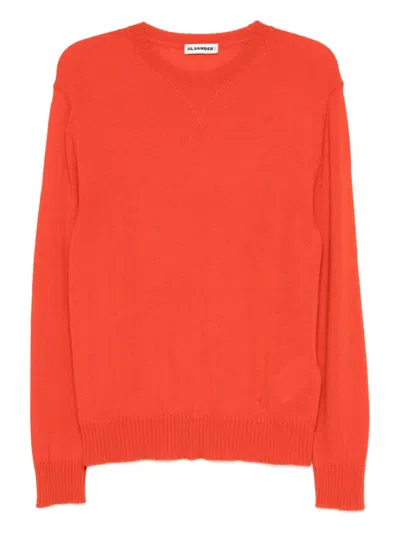 JIL SANDER VIRGIN WOOL SWEATER