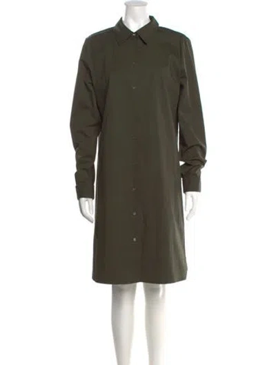 Pre-owned Jil Sander Knee-length Dress In Green