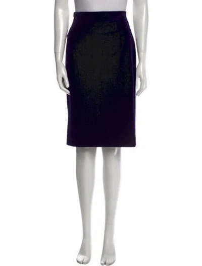 Pre-owned Jil Sander Knee-length Skirt In Black