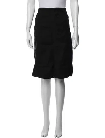 Pre-owned Jil Sander Knee-length Skirt In Black
