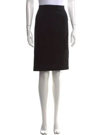 Pre-owned Jil Sander Knee-length Skirt In Black