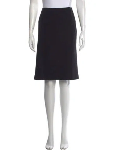 Pre-owned Jil Sander Knee-length Skirt In Black