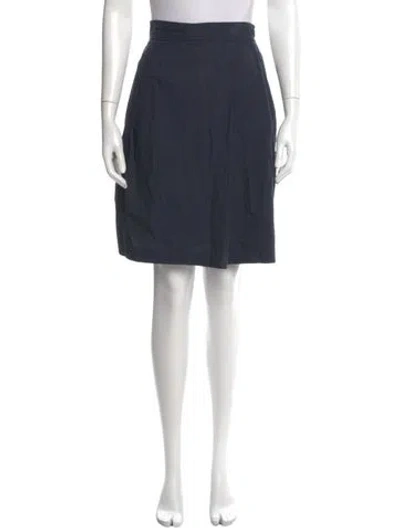 Pre-owned Jil Sander Knee-length Skirt In Blue